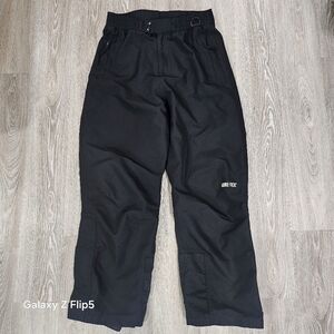 Black GORE-TEX Men's Snow Pants